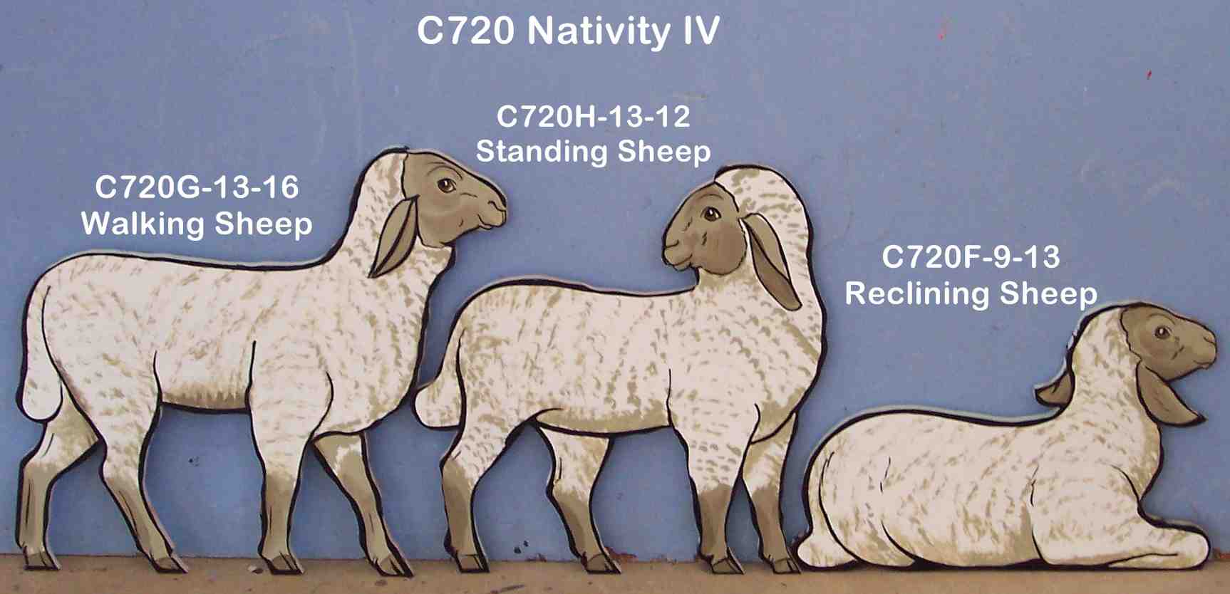 C720FNativity IV: <br>Reclining Sheep
